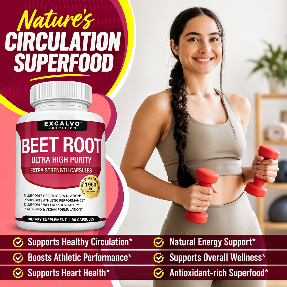 Excalvo Beetroot Capsules