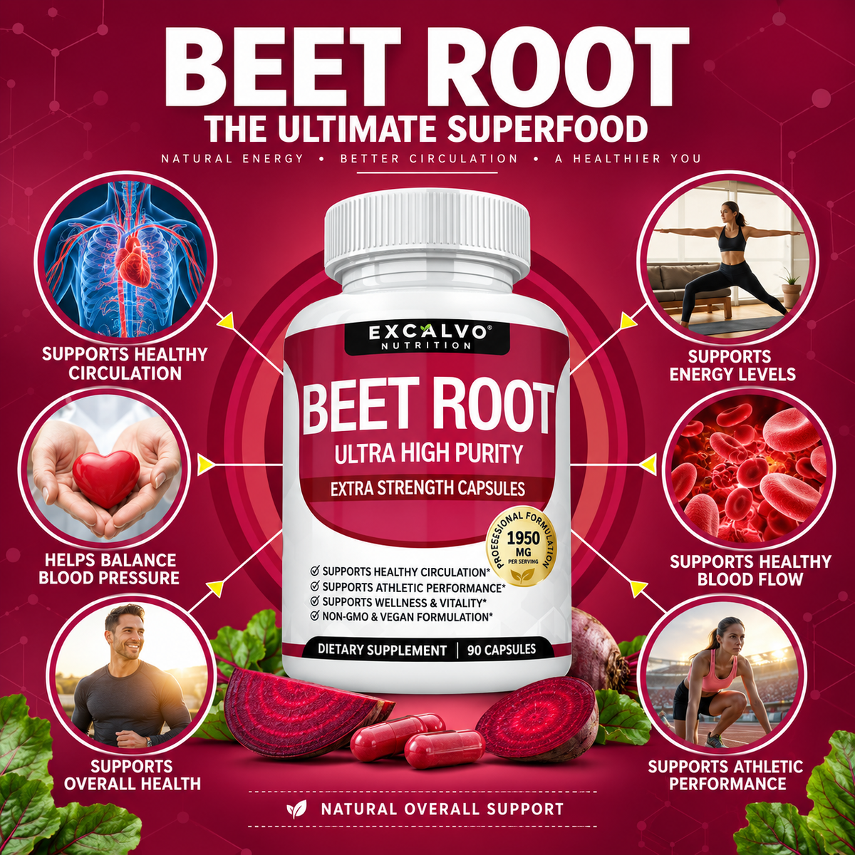 Excalvo Beetroot Capsules