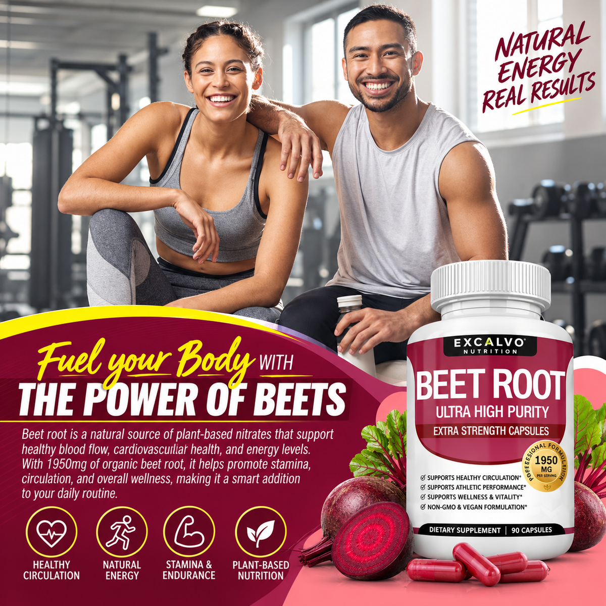 Excalvo Beetroot Capsules